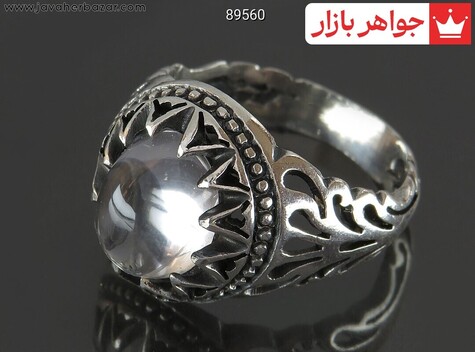 انگشتر نقره در نجف دور چنگ مردانه - 89560
