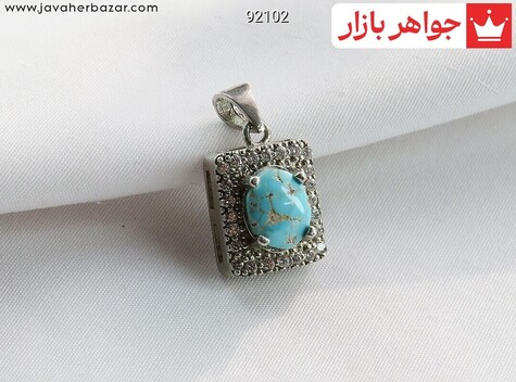مدال نقره فیروزه نیشابوری خوش طبع - 92102