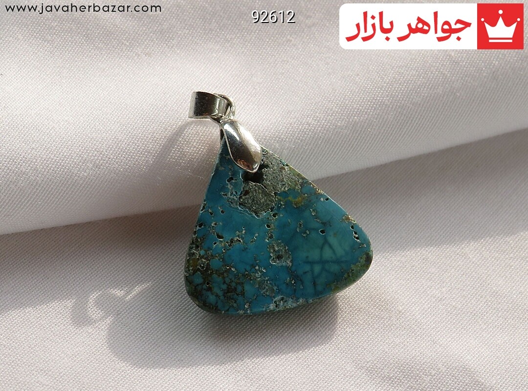 پلاک فیروزه دامغان رنگ تقویت شده