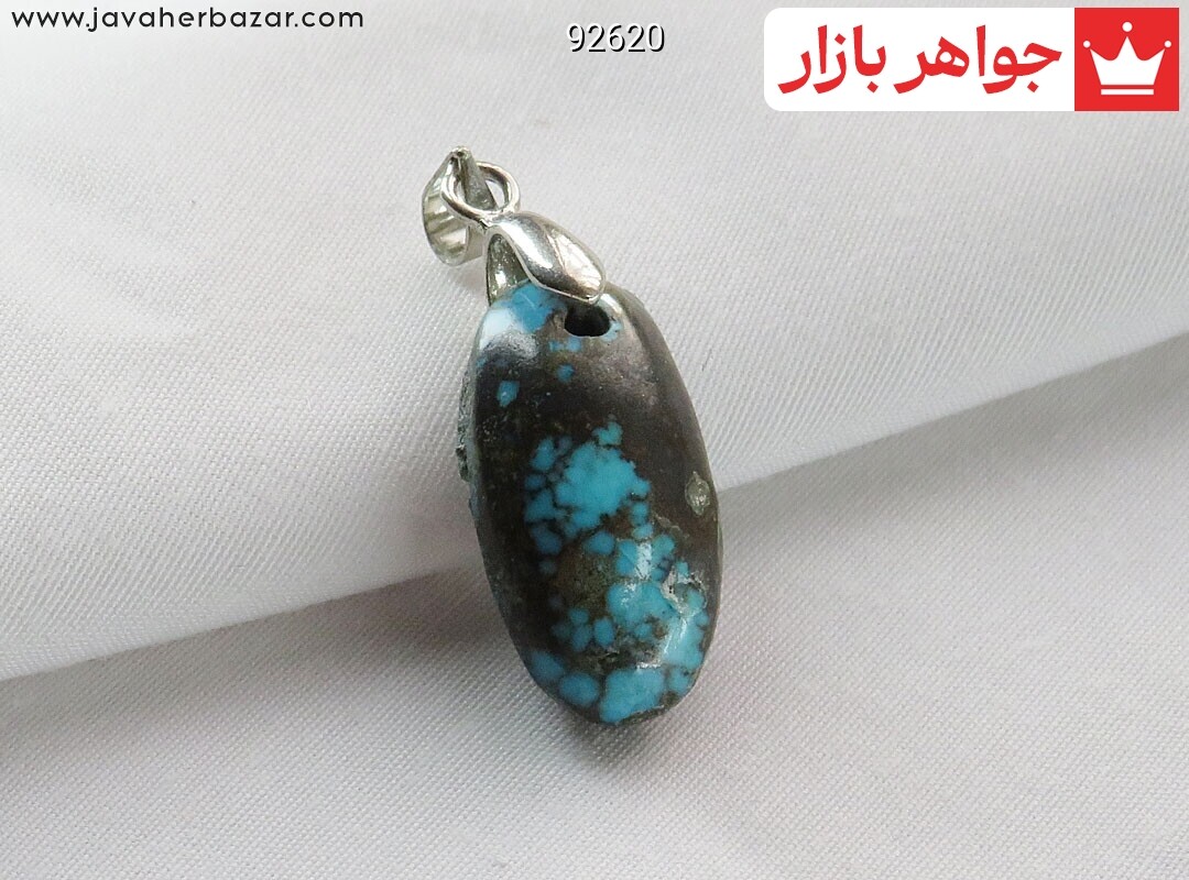 تصویر عکس خرید ، قیمت و خواص پلاک فیروزه آبی مردانه اصل