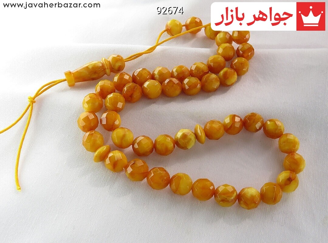 تصویر عکس خرید ، قیمت و خواص تسبیح کهربا بولونی لهستان اصل
