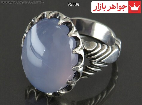 انگشتر نقره عقیق یمنی - 95509