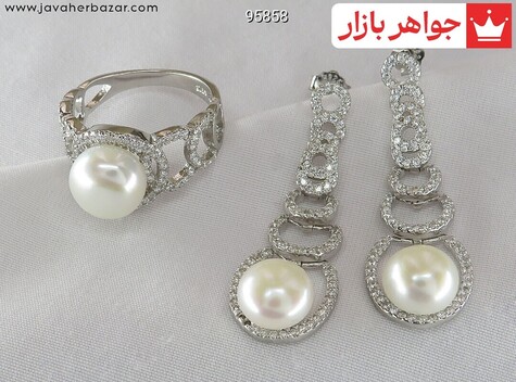 سرویس نقره مروارید مجلسی - 95858