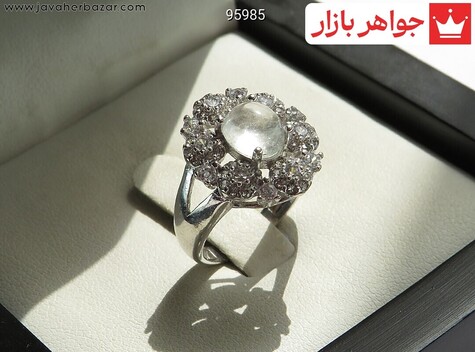انگشتر نقره در نجف طرح غزاله - 95985