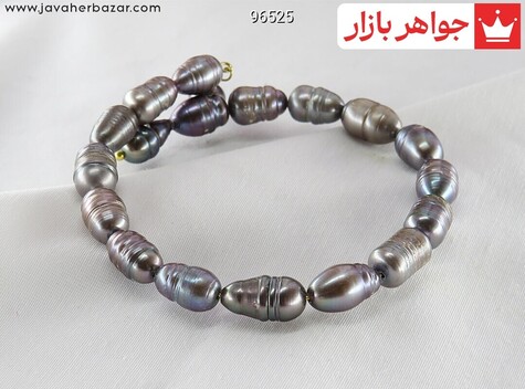 دستبند سنگی مروارید زنانه - 96525
