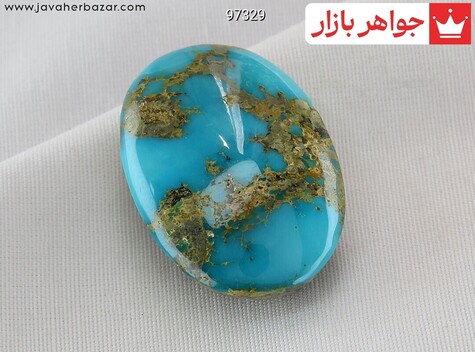 نگین فیروزه نیشابوری فاخر - 97329