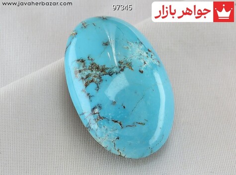 نگین تک فیروزه نیشابوری درشت فاخر