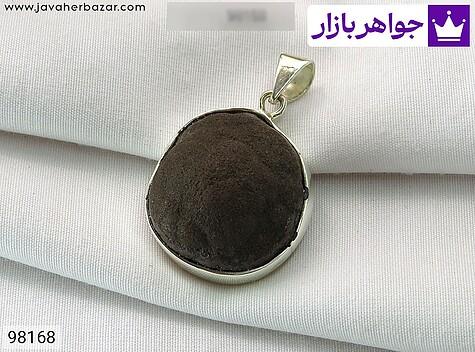 مدال نقره هبهاب تراش نامنظم ساده درشت - 98168
