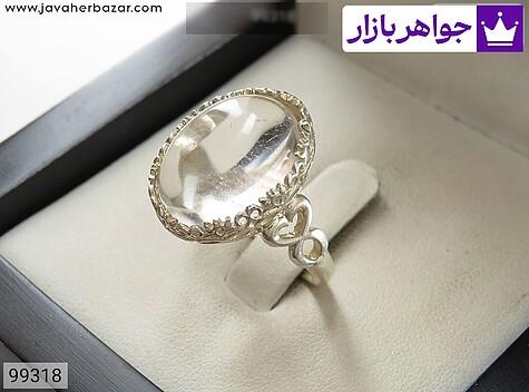 انگشتر نقره در نجف طرح بهار زنانه - 99318