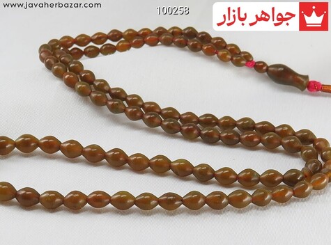 تسبیح شاه مقصود افغان قهوه‌ای