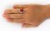 انگشتر عقیق قرمز سرخ خوش رنگ هنردست مردانه دست ساز-7