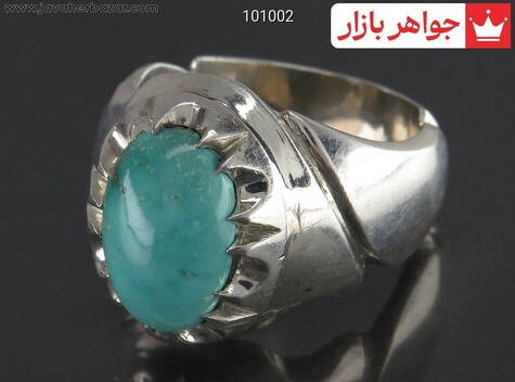 انگشتر سنگ ماه تولد شهریور مردانه