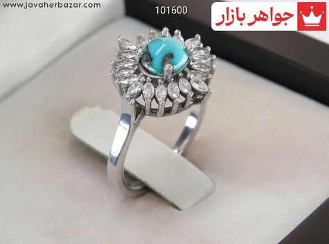 انگشتر سنگ ماه تولد آذر زنانه