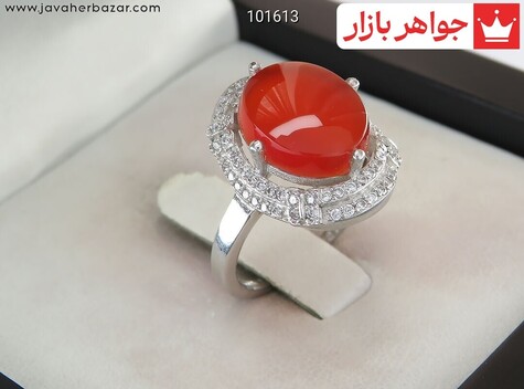 انگشتر سنگ ماه تولد خرداد زنانه