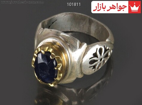 انگشتر سنگ ماه تولد دی مردانه