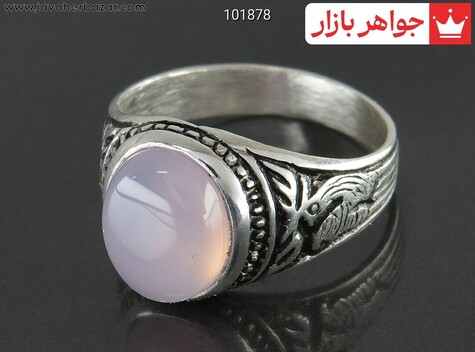 انگشتر سنگ ماه تولد بهمن زنانه