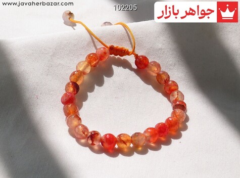 دستبند سنگ ماه تولد بهمن زنانه