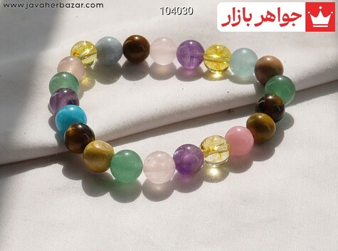 دستبند سنگ ماه تولد آذر زنانه