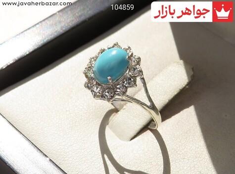 انگشتر سنگ ماه تولد اسفند زنانه