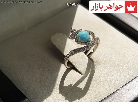 انگشتر سنگ ماه تولد اسفند زنانه