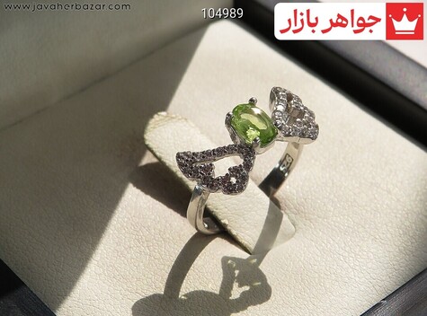 انگشتر سنگ ماه تولد شهریور زنانه