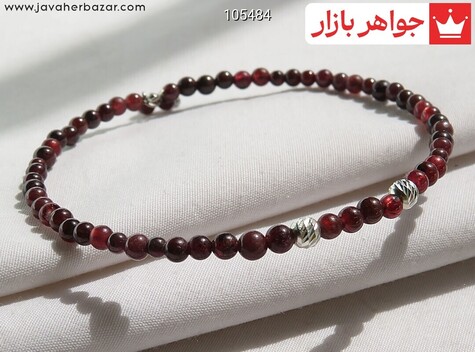 دستبند سنگ ماه تولد دی زنانه