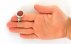 انگشتر عقیق یمنی قرمز صفوی اشرافی خوش رنگ مردانه دست ساز-9