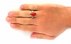 انگشتر عقیق یمنی قرمز خوش رنگ درشت مردانه دست ساز-8