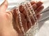 تسبیح کوارتز 101 دانه سفید زیبا-5