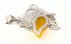 مدال عقیق زرد میناکاری پروانه زیبا-2