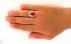 انگشتر عقیق یمنی قرمز حرز چهارده معصوم مردانه دست ساز-7
