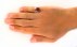 انگشتر عقیق یمنی قرمز خوش رنگ دست ساز-8