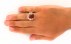 انگشتر یاقوت آفریقایی قرمز سرخ درشت خوش رنگ مردانه دست ساز-8