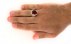 انگشتر عقیق یمنی قرمز فاخر درشت باحرز 14معصوم مردانه دست ساز-7