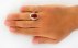 انگشتر عقیق یمنی قرمز خوش رنگ درشت حرز 14معصوم مردانه دست ساز-7
