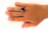 انگشتر عقیق یمنی قرمز تراش الماسه بی نظیر سلطنتی مردانه دست ساز-7