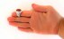انگشتر عقیق یمنی قرمز خوش رنگ مردانه دست ساز-9