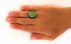 انگشتر عقیق سبز ی درشت خوش رنگ مردانه-7