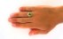 انگشتر زبرجد خوش رنگ جذاب مردانه دست ساز-7