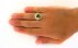 انگشتر زبرجد درشت خوش رنگ مردانه دست ساز-8