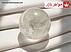 تندیس کوارتز سفید دکوری طرح گوی-1