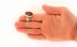 انگشتر عقیق یمنی قرمز سرخ درشت خوش رنگ مردانه دست ساز-8