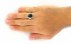 انگشتر یاقوت و عقیق سیاه قلم رکاب هنردست مردانه دست ساز-7