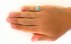 انگشتر فیروزه نیشابوری ارزشمند طرح سنتی دست ساز-7