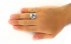 انگشتر توپاز آفریقایی آبی یی فاخر اشرافی مردانه دست ساز-8