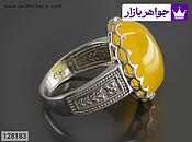 انگشتر زرد زنانه_128183