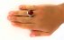 انگشتر عقیق یمنی قرمز سرخ درشت برجسته فاخر مردانه دست ساز-8