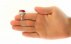 انگشتر عقیق یمنی قرمز سرخ برجسته کم نظیر مردانه دست ساز-9