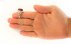 انگشتر عقیق یمنی قرمز سرخ برجسته مرغوب مردانه دست ساز-9