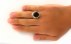 انگشتر یاقوت آفریقایی سیاه یی کبود درشت فاخر مردانه دست ساز-8